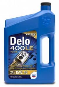 Chevron Delo 400 LE SAE 15W40, 3,78 л